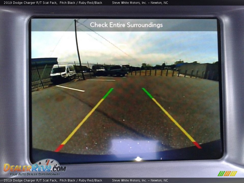 2019 Dodge Charger R/T Scat Pack Pitch Black / Ruby Red/Black Photo #22