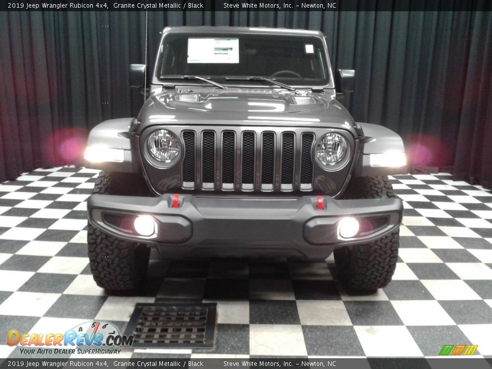 2019 Jeep Wrangler Rubicon 4x4 Granite Crystal Metallic / Black Photo #3