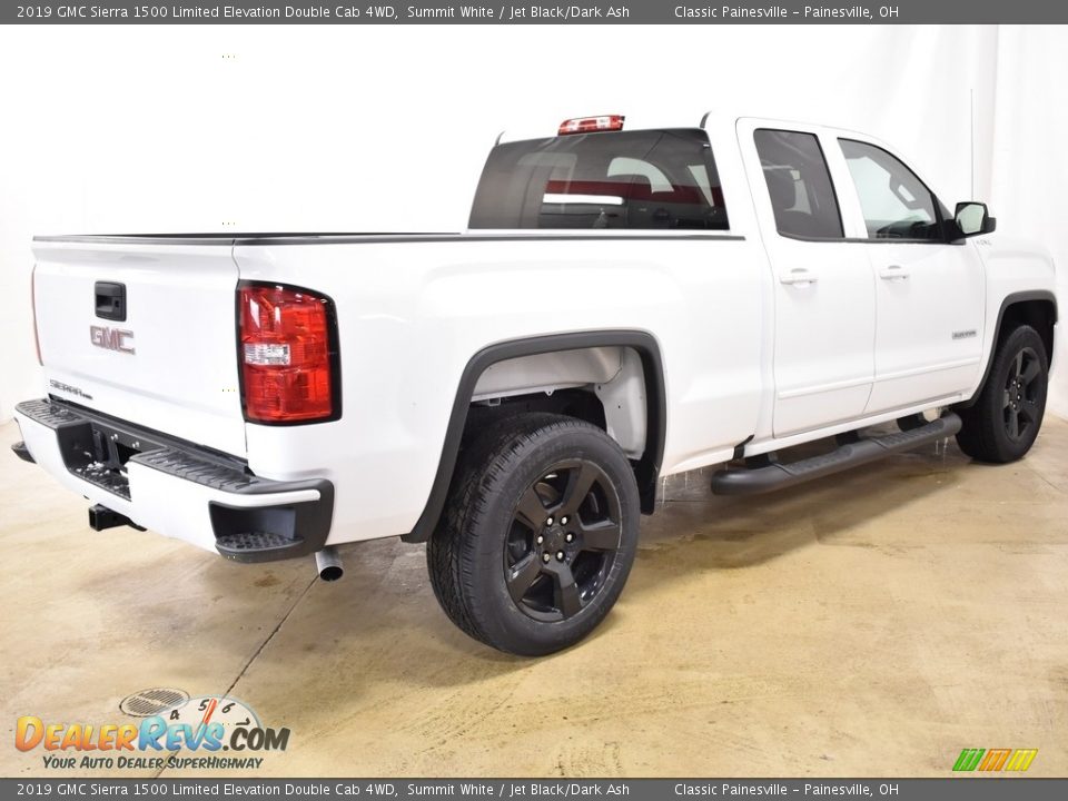 2019 GMC Sierra 1500 Limited Elevation Double Cab 4WD Summit White / Jet Black/Dark Ash Photo #2