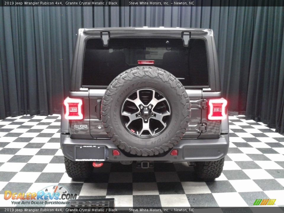 2019 Jeep Wrangler Rubicon 4x4 Granite Crystal Metallic / Black Photo #7