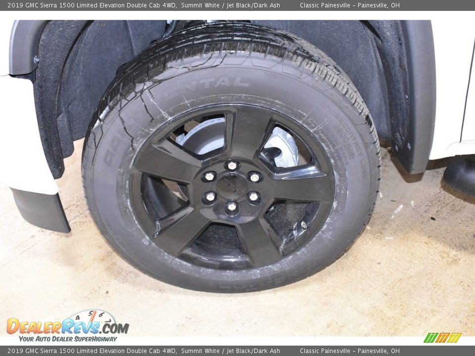 2019 GMC Sierra 1500 Limited Elevation Double Cab 4WD Summit White / Jet Black/Dark Ash Photo #5