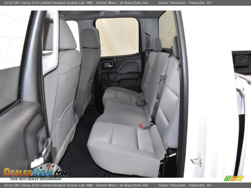 2019 GMC Sierra 1500 Limited Elevation Double Cab 4WD Summit White / Jet Black/Dark Ash Photo #7