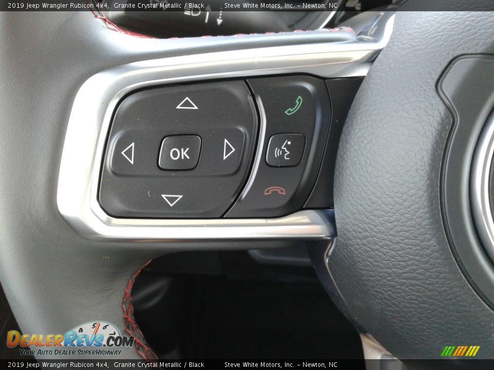2019 Jeep Wrangler Rubicon 4x4 Granite Crystal Metallic / Black Photo #16