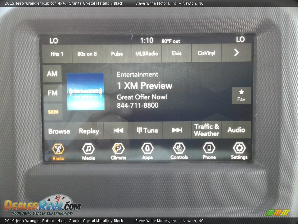 2019 Jeep Wrangler Rubicon 4x4 Granite Crystal Metallic / Black Photo #20