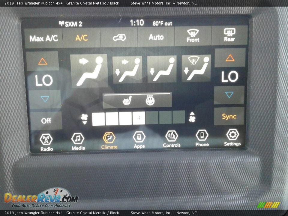 2019 Jeep Wrangler Rubicon 4x4 Granite Crystal Metallic / Black Photo #22