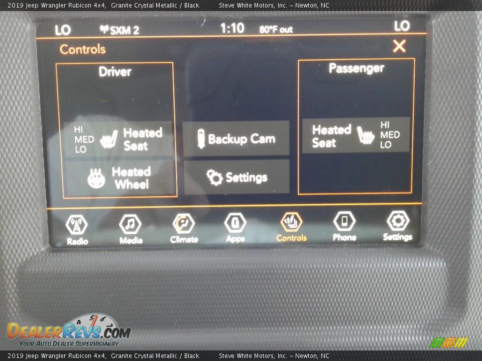 2019 Jeep Wrangler Rubicon 4x4 Granite Crystal Metallic / Black Photo #23