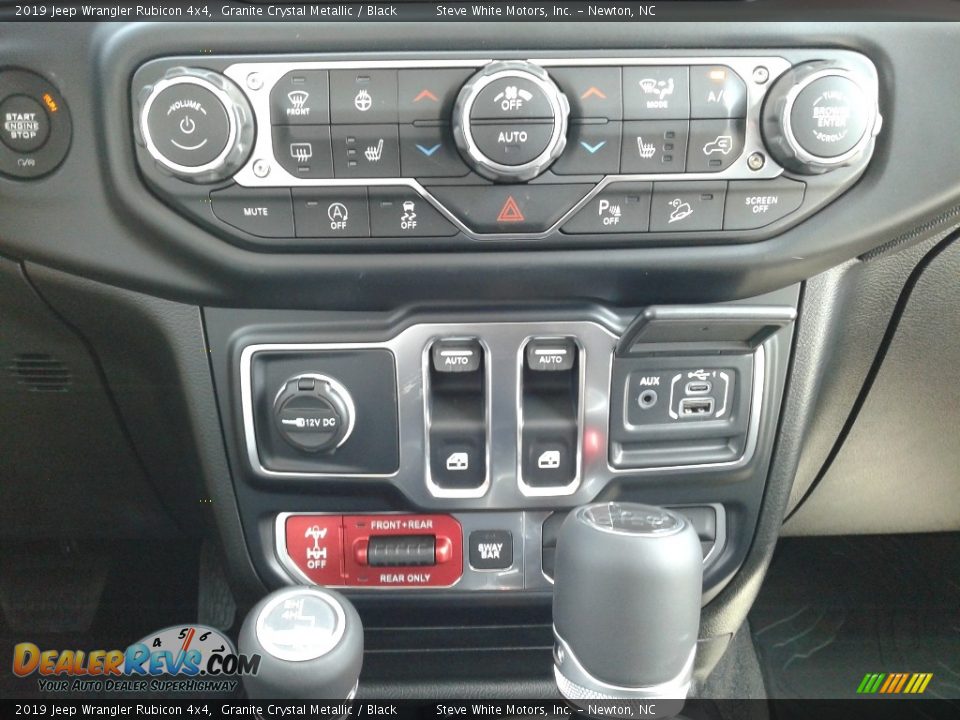 2019 Jeep Wrangler Rubicon 4x4 Granite Crystal Metallic / Black Photo #25