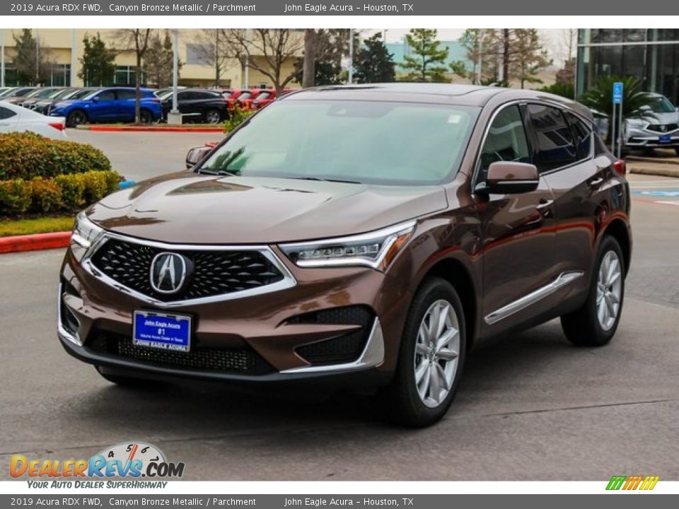2019 Acura RDX FWD Canyon Bronze Metallic / Parchment Photo #3