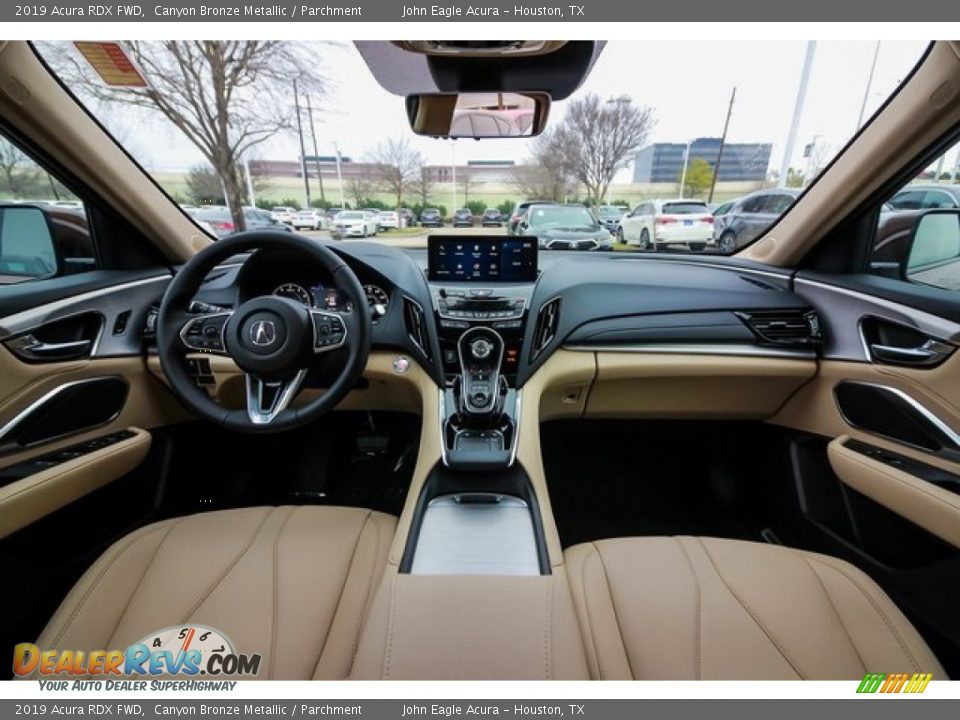 2019 Acura RDX FWD Canyon Bronze Metallic / Parchment Photo #9