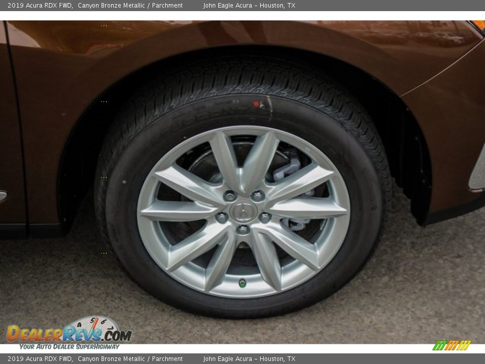2019 Acura RDX FWD Canyon Bronze Metallic / Parchment Photo #11
