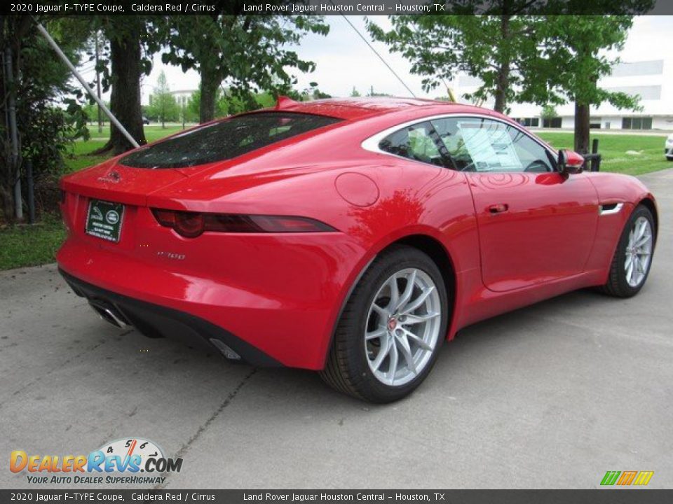 2020 Jaguar F-TYPE Coupe Caldera Red / Cirrus Photo #7