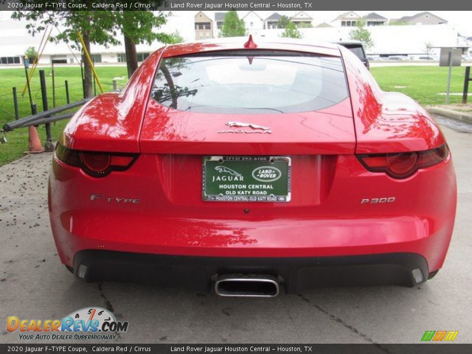 2020 Jaguar F-TYPE Coupe Caldera Red / Cirrus Photo #8
