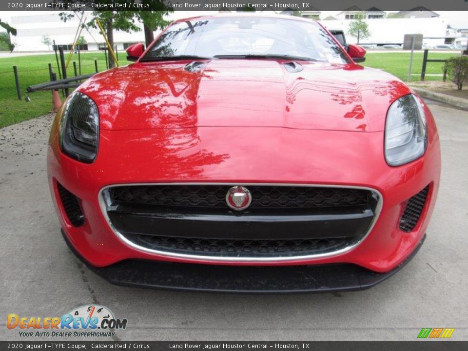 2020 Jaguar F-TYPE Coupe Caldera Red / Cirrus Photo #9