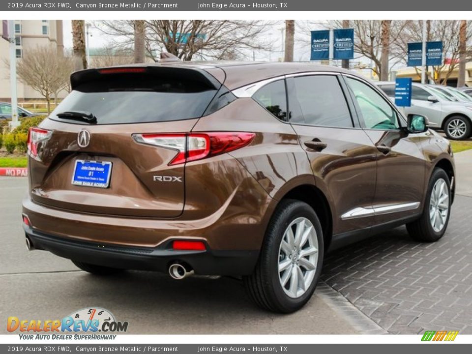 2019 Acura RDX FWD Canyon Bronze Metallic / Parchment Photo #7