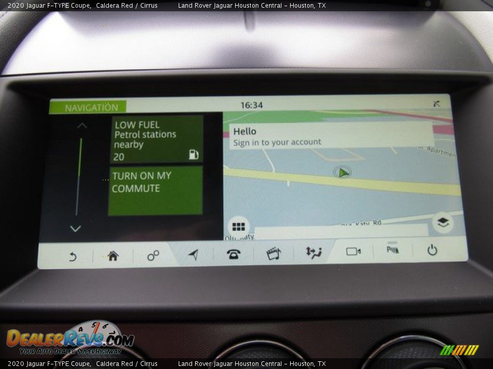 Navigation of 2020 Jaguar F-TYPE Coupe Photo #28