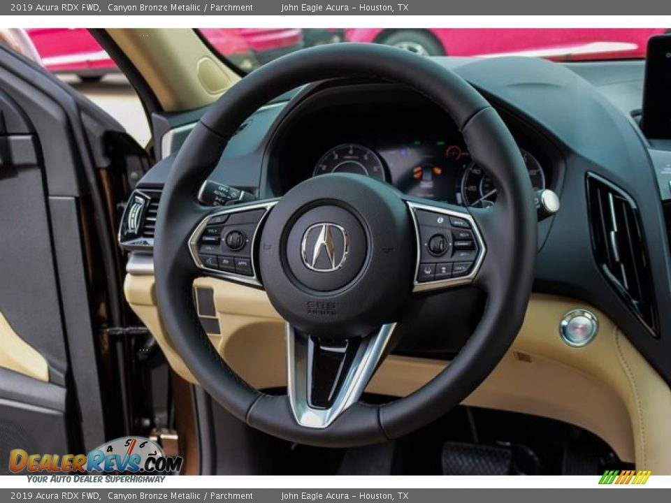 2019 Acura RDX FWD Canyon Bronze Metallic / Parchment Photo #28