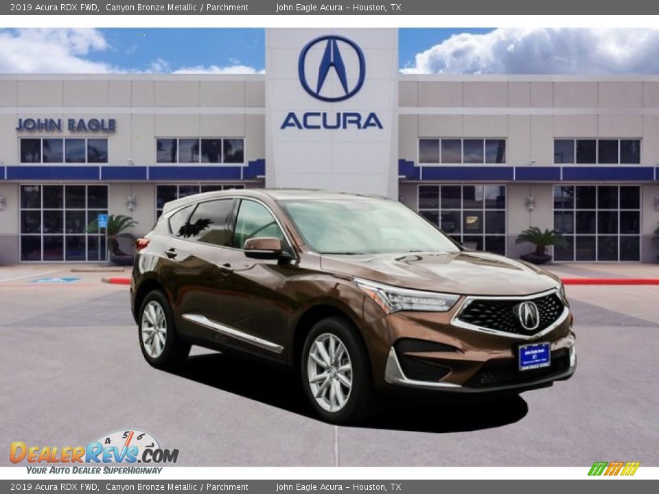 2019 Acura RDX FWD Canyon Bronze Metallic / Parchment Photo #1