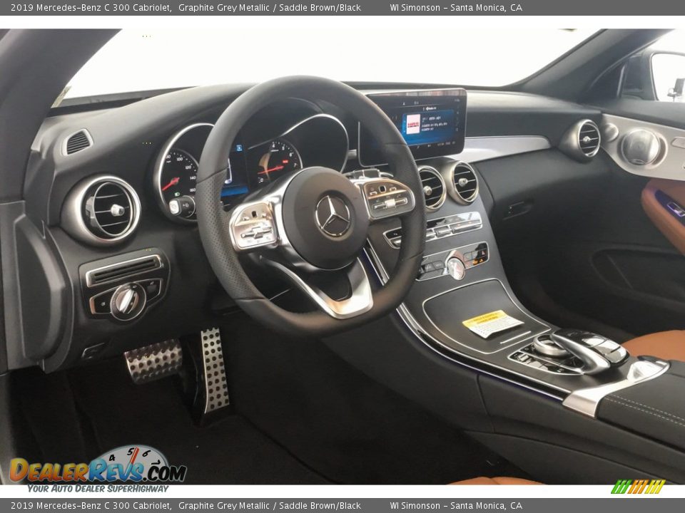 2019 Mercedes-Benz C 300 Cabriolet Graphite Grey Metallic / Saddle Brown/Black Photo #4