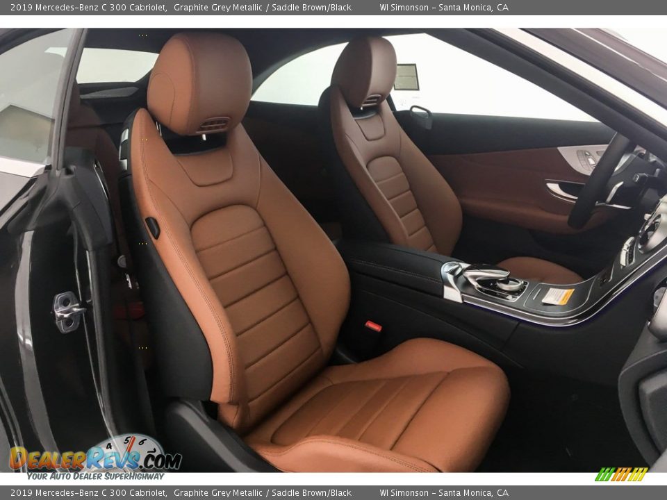2019 Mercedes-Benz C 300 Cabriolet Graphite Grey Metallic / Saddle Brown/Black Photo #5