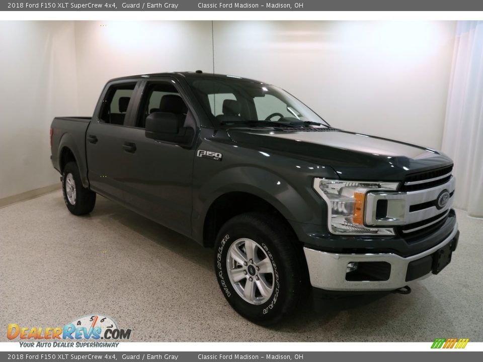 2018 Ford F150 XLT SuperCrew 4x4 Guard / Earth Gray Photo #1