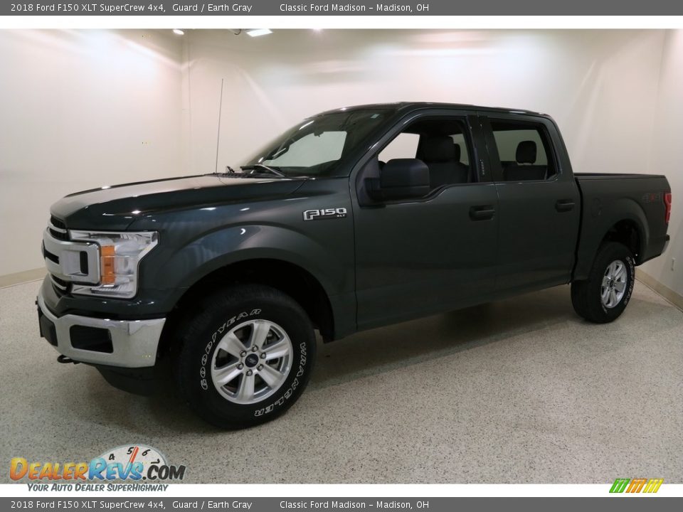 2018 Ford F150 XLT SuperCrew 4x4 Guard / Earth Gray Photo #3