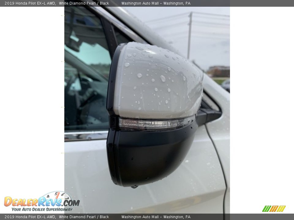 2019 Honda Pilot EX-L AWD White Diamond Pearl / Black Photo #35