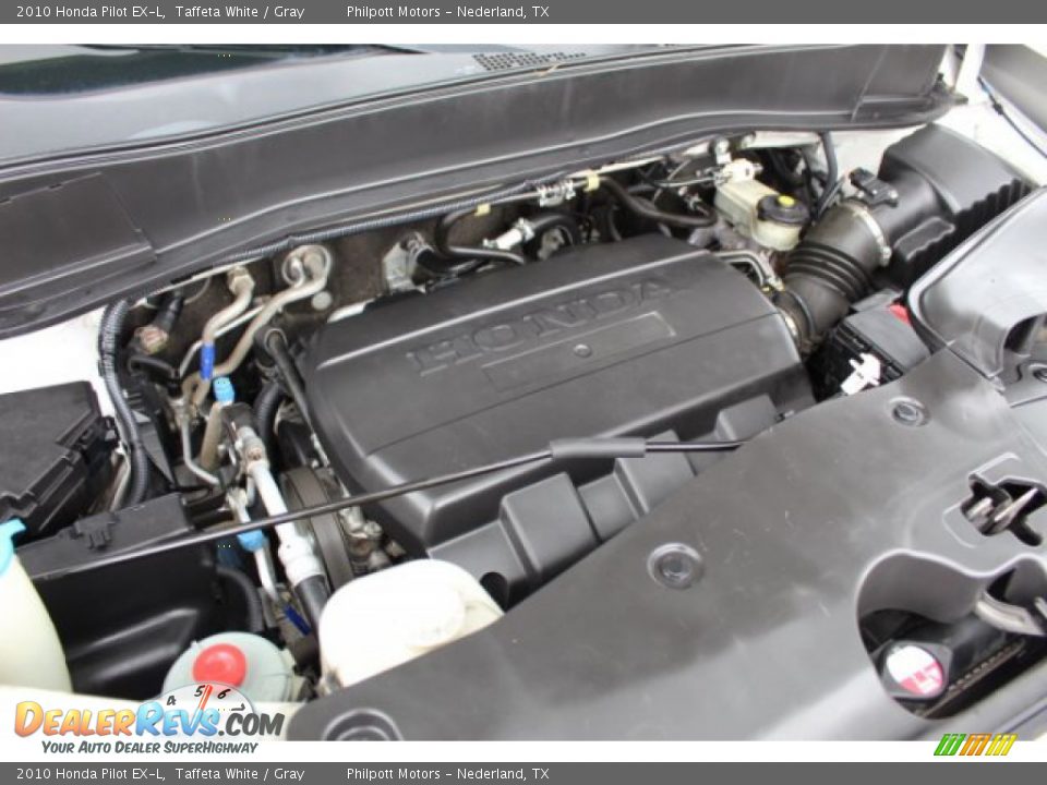 2010 Honda Pilot EX-L Taffeta White / Gray Photo #30