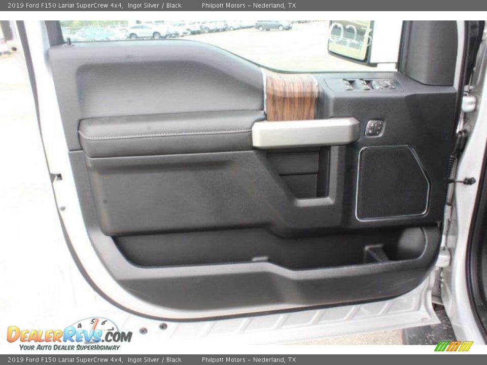 2019 Ford F150 Lariat SuperCrew 4x4 Ingot Silver / Black Photo #9