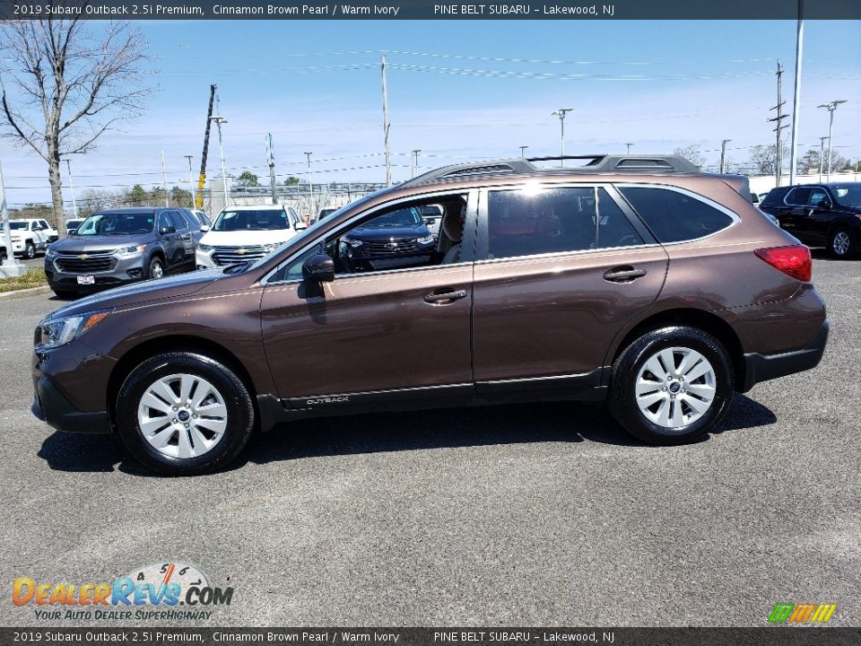 2019 Subaru Outback 2.5i Premium Cinnamon Brown Pearl / Warm Ivory Photo #4