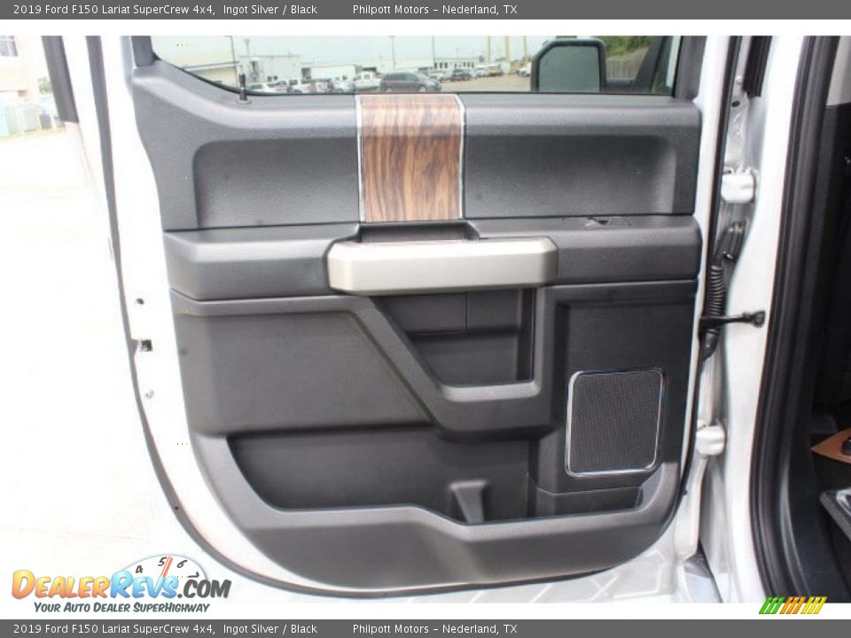 2019 Ford F150 Lariat SuperCrew 4x4 Ingot Silver / Black Photo #18