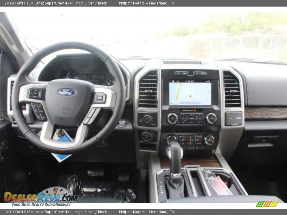 2019 Ford F150 Lariat SuperCrew 4x4 Ingot Silver / Black Photo #20