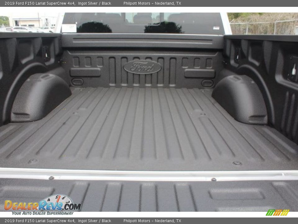2019 Ford F150 Lariat SuperCrew 4x4 Ingot Silver / Black Photo #22