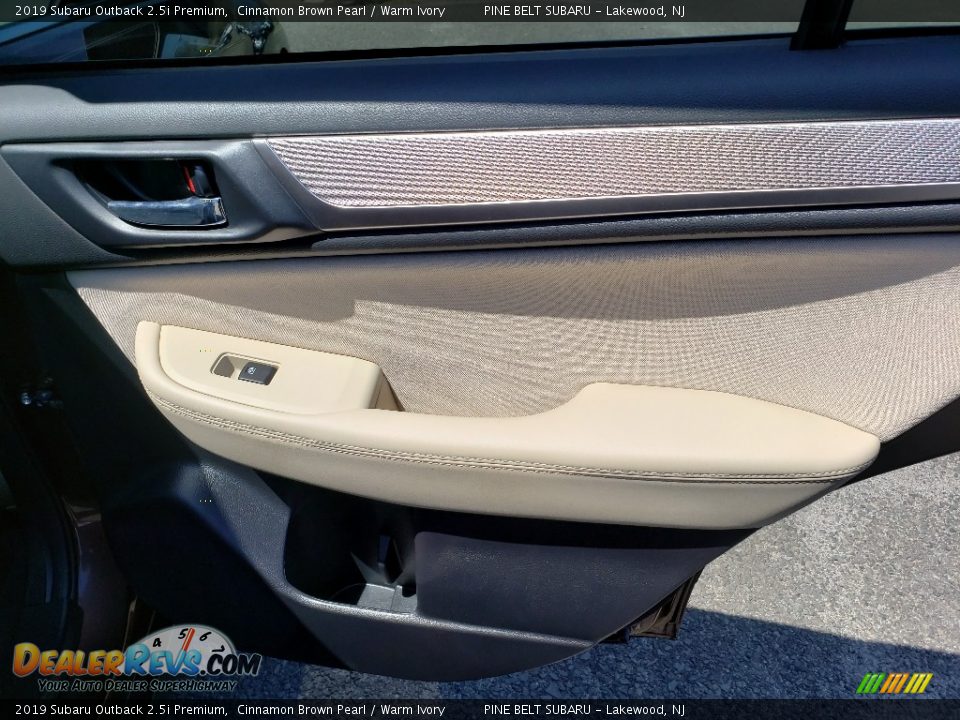 2019 Subaru Outback 2.5i Premium Cinnamon Brown Pearl / Warm Ivory Photo #16