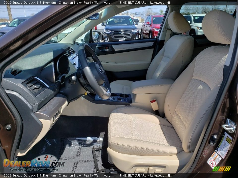 2019 Subaru Outback 2.5i Premium Cinnamon Brown Pearl / Warm Ivory Photo #27