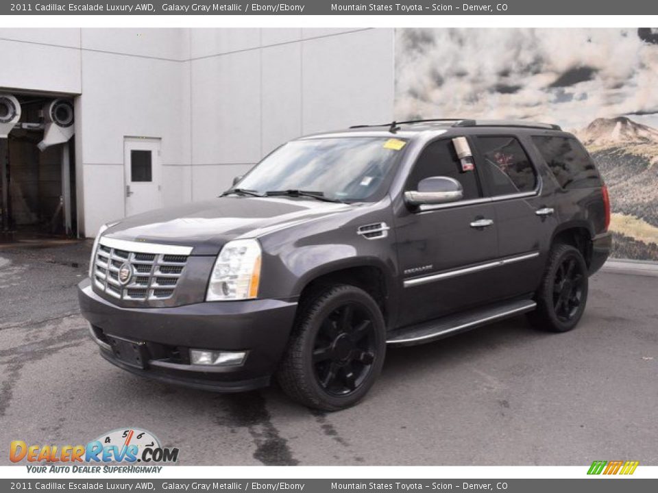 2011 Cadillac Escalade Luxury AWD Galaxy Gray Metallic / Ebony/Ebony Photo #2