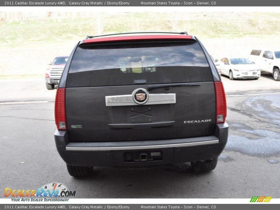 2011 Cadillac Escalade Luxury AWD Galaxy Gray Metallic / Ebony/Ebony Photo #5