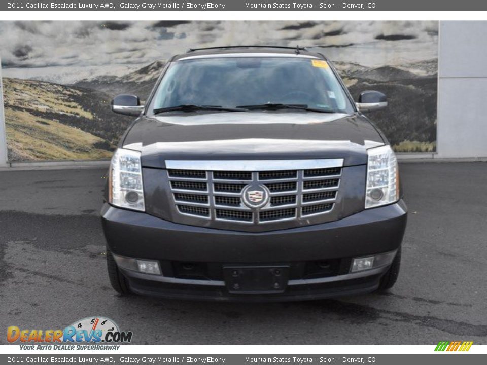 2011 Cadillac Escalade Luxury AWD Galaxy Gray Metallic / Ebony/Ebony Photo #8