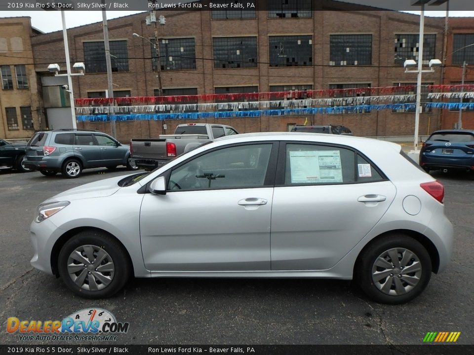 Silky Silver 2019 Kia Rio S 5 Door Photo #6