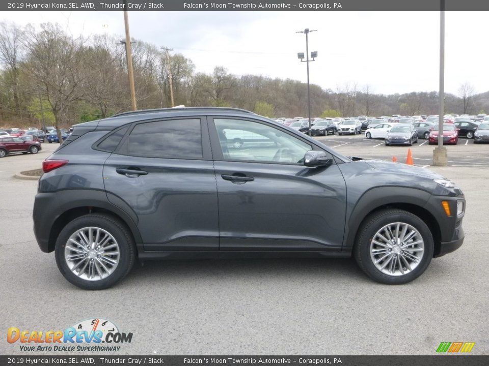 Thunder Gray 2019 Hyundai Kona SEL AWD Photo #1