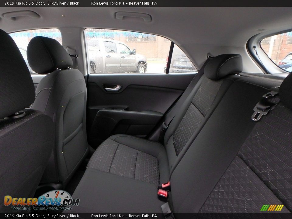 Rear Seat of 2019 Kia Rio S 5 Door Photo #12