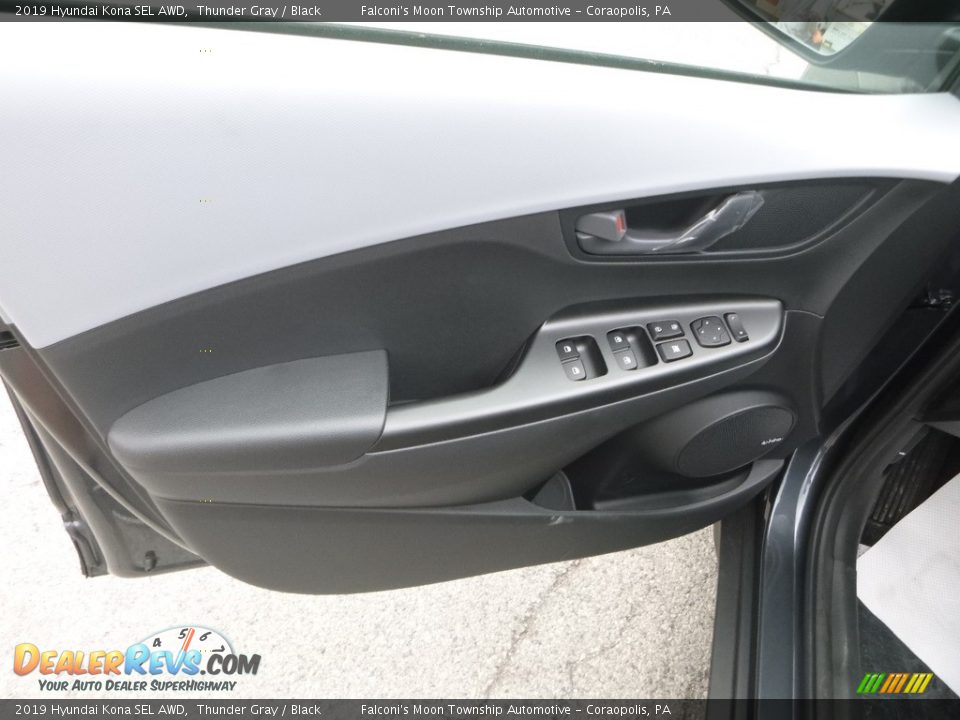 2019 Hyundai Kona SEL AWD Thunder Gray / Black Photo #10