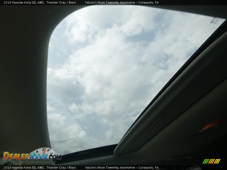 2019 Hyundai Kona SEL AWD Thunder Gray / Black Photo #13