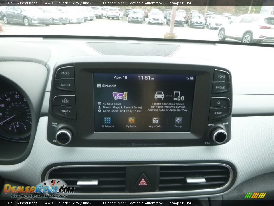 2019 Hyundai Kona SEL AWD Thunder Gray / Black Photo #14