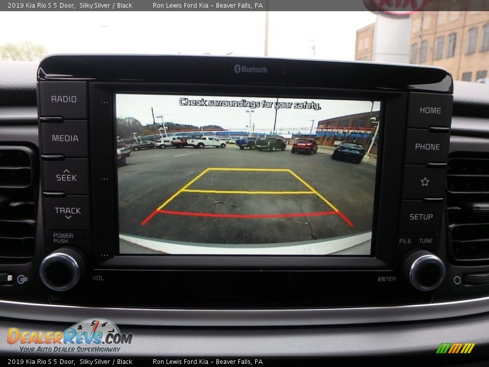 2019 Kia Rio S 5 Door Silky Silver / Black Photo #20