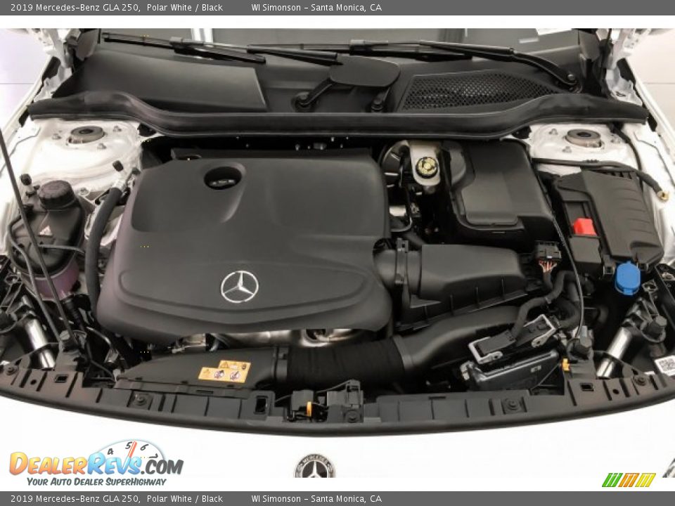 2019 Mercedes-Benz GLA 250 Polar White / Black Photo #8