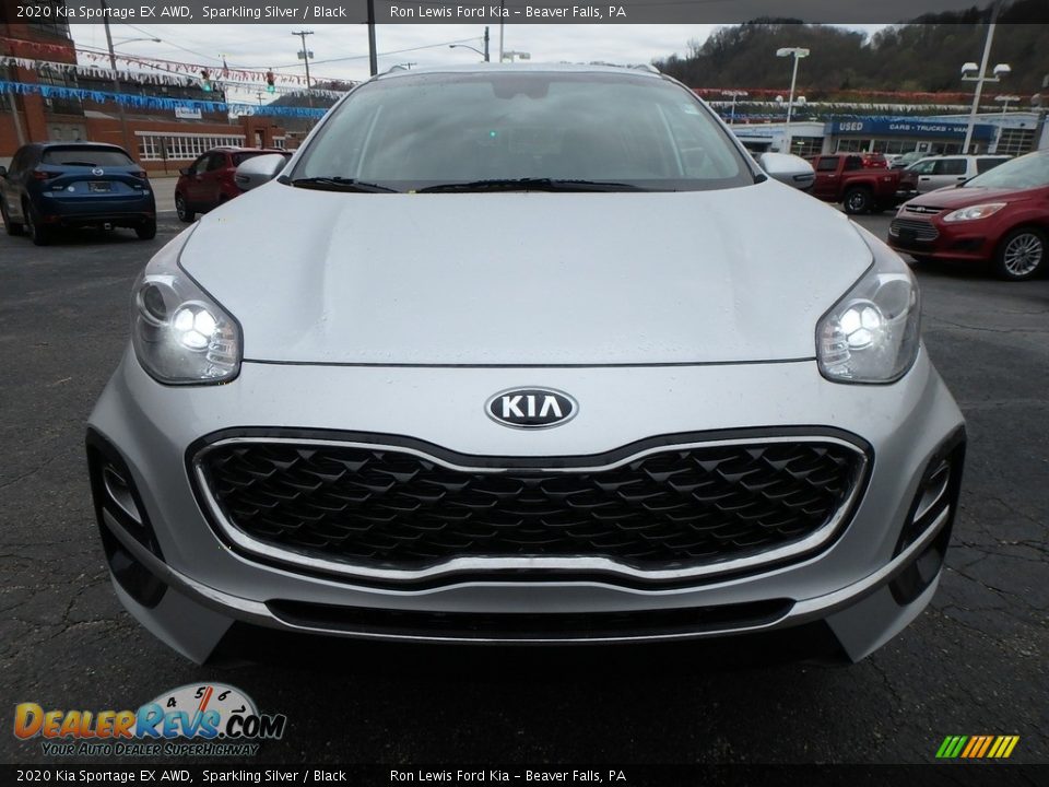 2020 Kia Sportage EX AWD Sparkling Silver / Black Photo #8