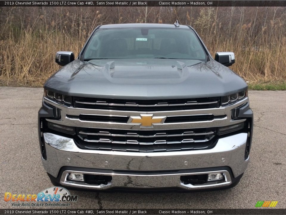 2019 Chevrolet Silverado 1500 LTZ Crew Cab 4WD Satin Steel Metallic / Jet Black Photo #2