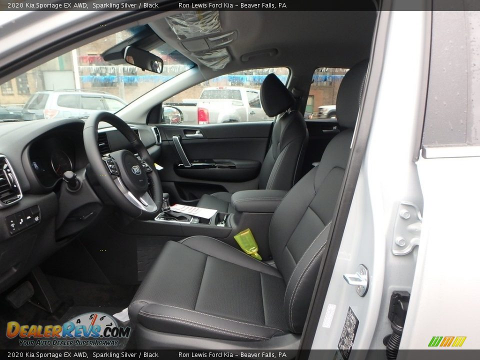 Black Interior - 2020 Kia Sportage EX AWD Photo #11