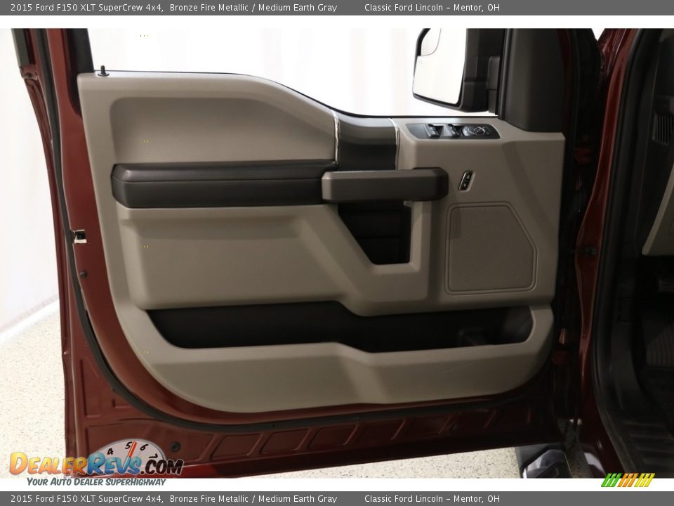 2015 Ford F150 XLT SuperCrew 4x4 Bronze Fire Metallic / Medium Earth Gray Photo #5
