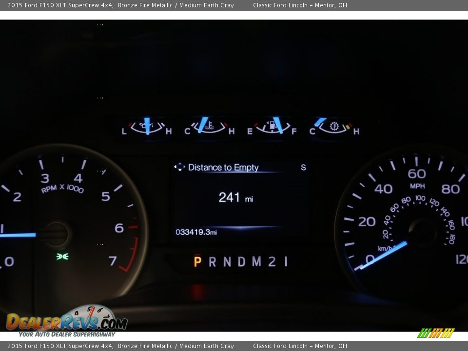 2015 Ford F150 XLT SuperCrew 4x4 Bronze Fire Metallic / Medium Earth Gray Photo #8